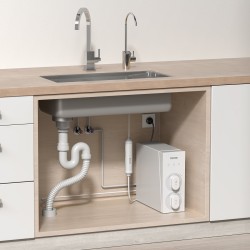 Remineralisointisuodatin hanan alle lievästi emäksinen pikasliittimellä 1100 gallonaa