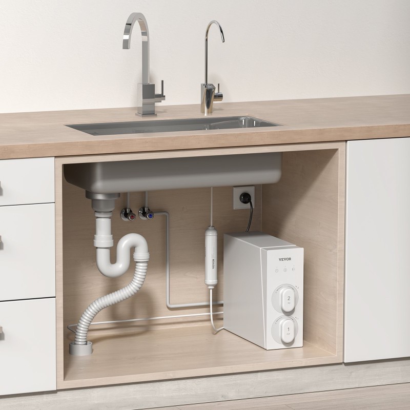 Remineralisointisuodatin hanan alle lievästi emäksinen pikasliittimellä 1100 gallonaa