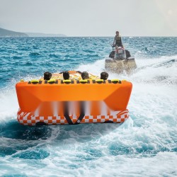 Vedettävä vesilelu 1–4 henkilölle nailonpäällisellä PVC-sisärakenteella