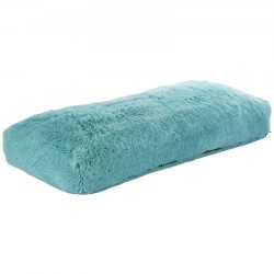 Säkkituoli suuri irrotettavalla pestävällä plyysipäällisellä sininen korkeatiheyksinen vaahtotäyte