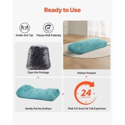 Säkkituoli suuri irrotettavalla pestävällä plyysipäällisellä sininen korkeatiheyksinen vaahtotäyte