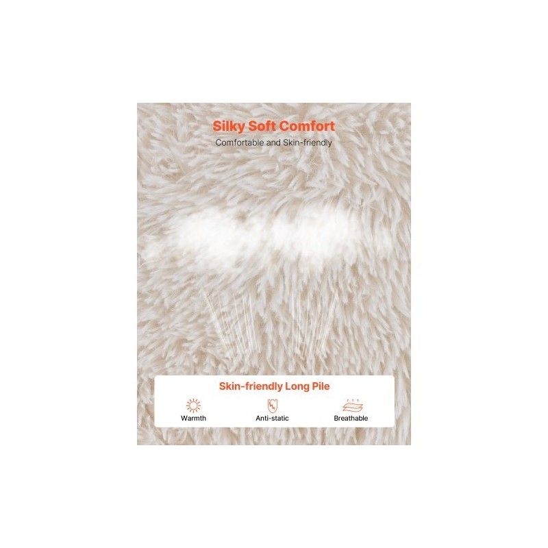 Säkkituoli korkeaselkäinen plyysipäällinen käsinojilla aikuisille korkeatiheyksinen vaahtotäyte beige