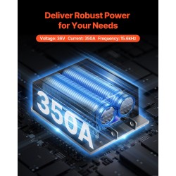 Nopeudensäädin 36V 350A golfkärryyn IP65 alumiiniseos ja ABS-muovikotelo