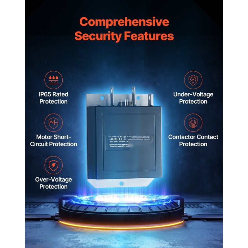 Nopeudensäädin 36V 350A golfkärryyn IP65 alumiiniseos ja ABS-muovikotelo