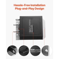 Nopeudensäädin 36V 350A golfkärryyn IP65 alumiiniseos ja ABS-muovikotelo