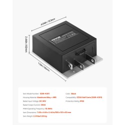 Nopeudensäädin 36V 350A golfkärryyn IP65 alumiiniseos ja ABS-muovikotelo