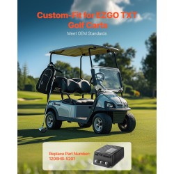 Nopeudensäädin golfkärryyn 48 V 250 A sopii EZGO TXT IP65