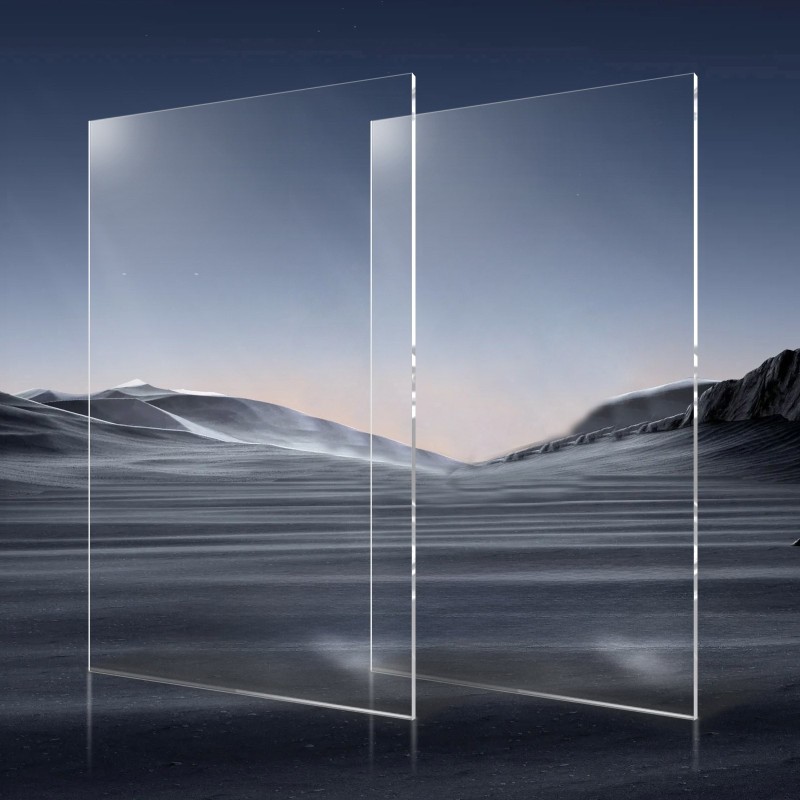 Akryylilevyt 2 kpl 3 mm 610 x 1219 mm läpinäkyvät valokuvakehyksiin