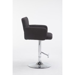 Los Angeles kangasbaarijakkara säädettävä pyörivä korkea selkänoja