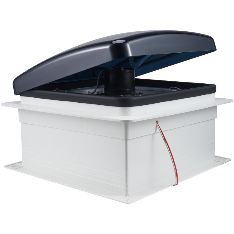 Kattotuuletin matkailuautoon kaksitoistavolttinen neljätoista tuuman aukkoon sateentunnistimella kaukosäätimellä kymmenellä