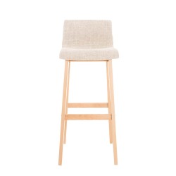 Moderni baarijakkara-setti 2 kpl kankaalla ja pyökkijalustalla