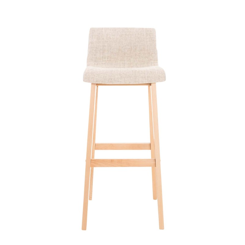 Moderni baarijakkara-setti 2 kpl kankaalla ja pyökkijalustalla