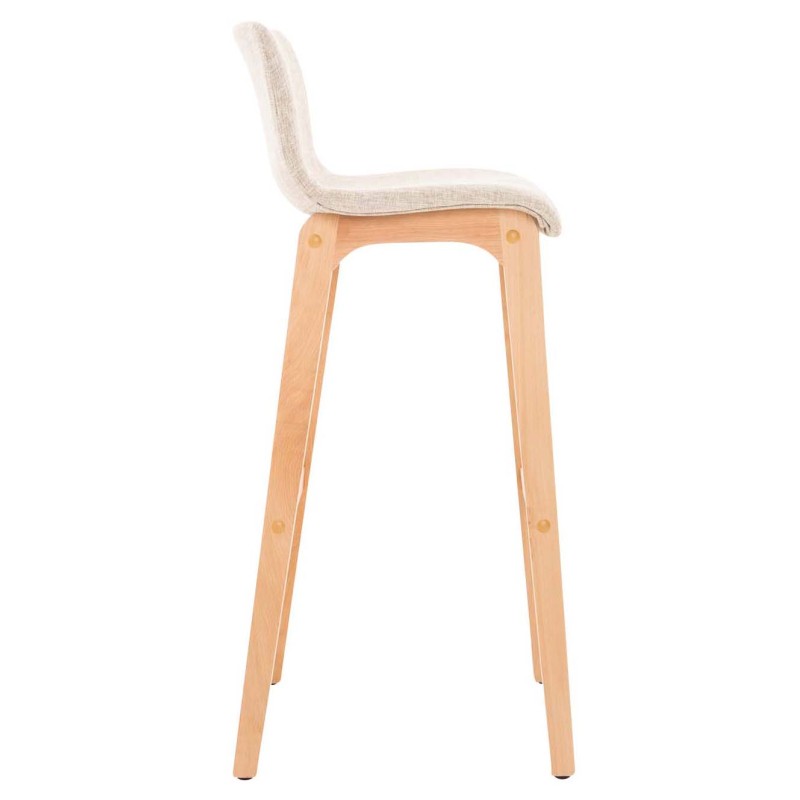 Moderni baarijakkara-setti 2 kpl kankaalla ja pyökkijalustalla