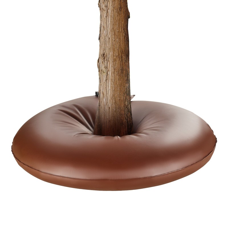 Puiden kastelurenkaat 4 kpl PVC 60,6 l hidas veden vapautus