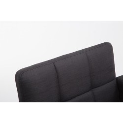 Los Angeles kangasbaarijakkara säädettävä pyörivä korkea selkänoja