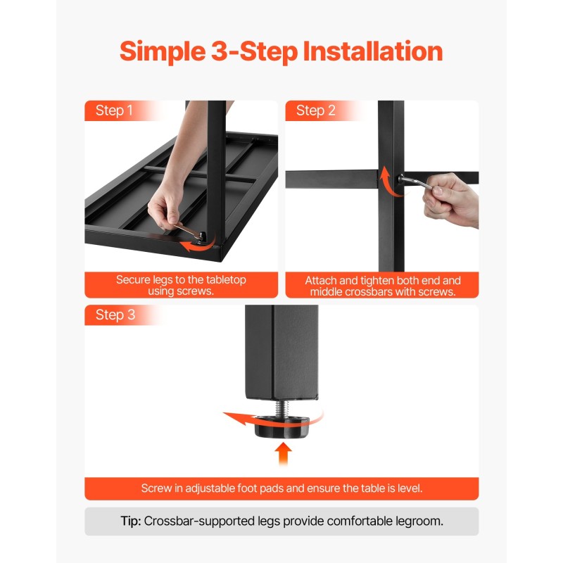 Ulkobaaripöytä teräsrunko kapea vedenkestävä pöytätaso musta 1400x375x980 mm