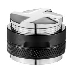 Espressotamperi ja jakaja 53 mm 304 ruostumaton teräs ja alumiiniseos säädettävä korkeus