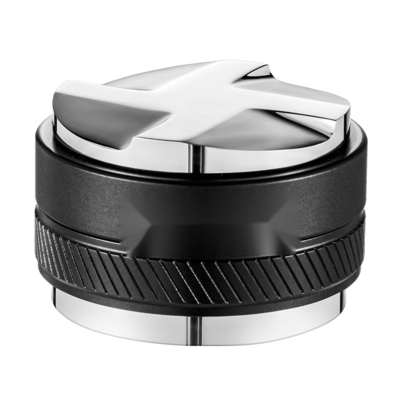 Espressotamperi ja jakaja 53 mm 304-ruostumaton teräs ja alumiiniseos säädettävä korkeus