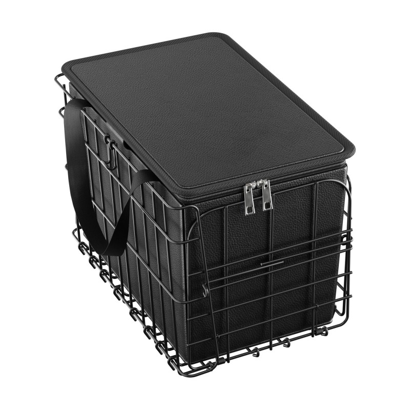 Taitettava metallinen takakori tavaratelineeseen 22 kg kantavuus irrotettava sisäpussi vedenpitävä suojapeite