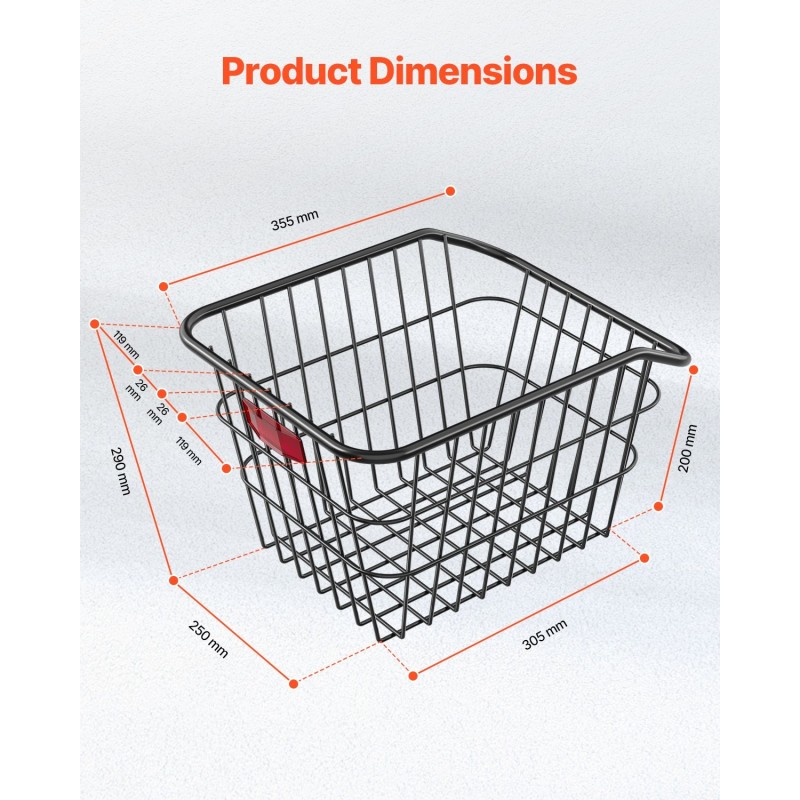 Metallinen takakori polkupyörään 22 kg kantavuus heijastavalla takavalolla sadesuojalla
