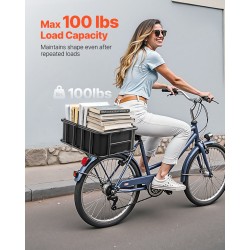 Takakori polkupyörään ruosteenkestävä metallirakenne 435 x 330 x 155 mm 45 kg