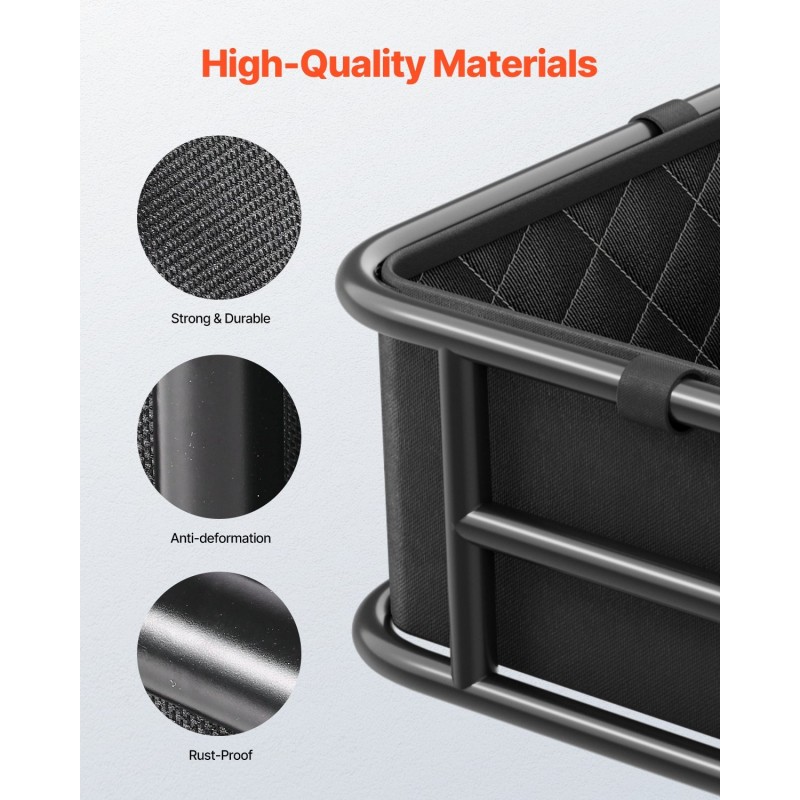 Takakori polkupyörään ruosteenkestävä metallirakenne 435 x 330 x 155 mm 45 kg