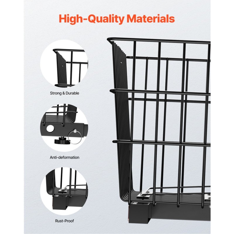 Metallinen takakori sähköskootteriin 10 kg kantavuus ruosteenkestävä pinnoite yhteensopiva 1-tuumaisen vetokoukun