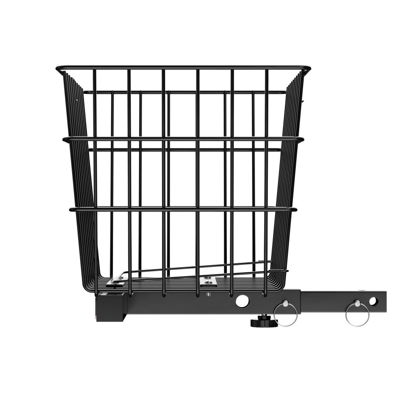 Metallinen takakori sähköskootteriin 10 kg kantavuus ruosteenkestävä pinnoite yhteensopiva 1-tuumaisen vetokoukun