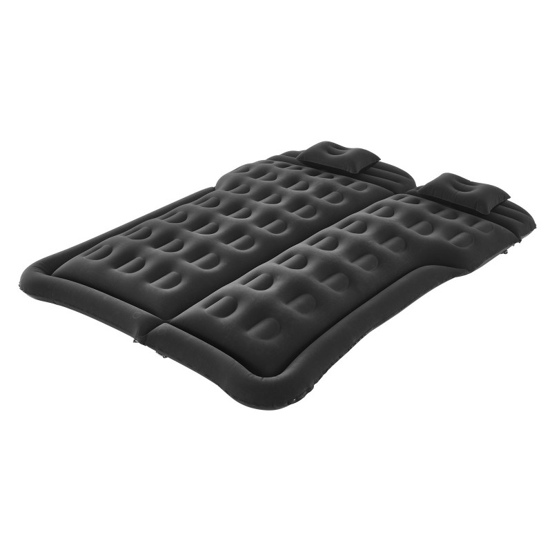 Auton ilmapatja pehmeä nukkapinta PVC-muovi kuusi ilmakammiota sisältää pumpun