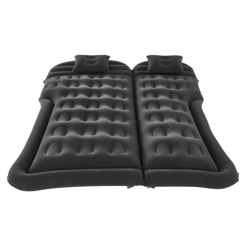 Auton ilmapatja pehmeä nukkapinta PVC-muovi kuusi ilmakammiota sisältää pumpun