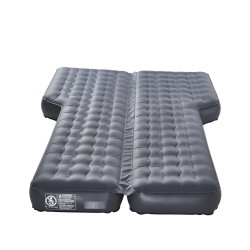 Auton ilmapatja Oxford-pintakangas PVC kaksi ilmakammiota harmaa 1950x1235x145 mm