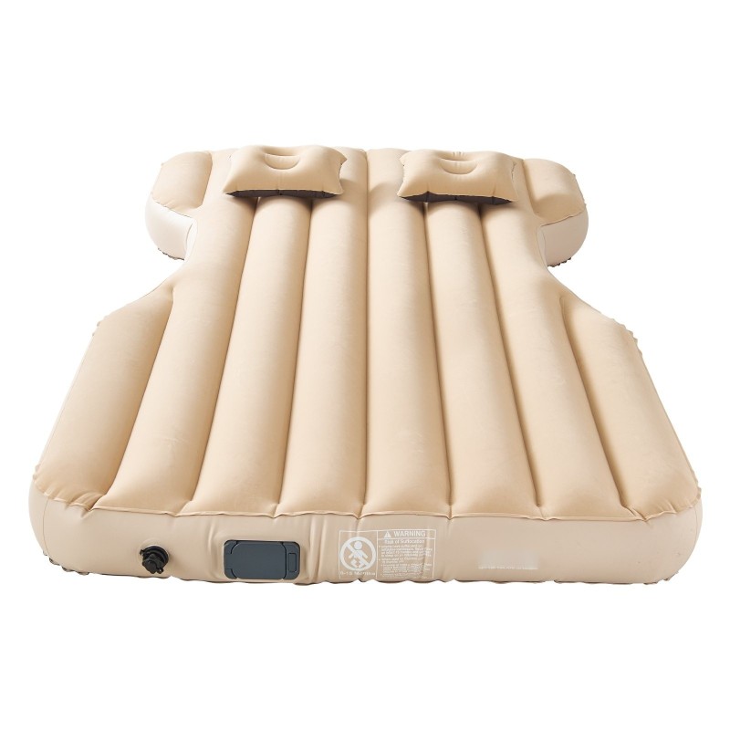 Auton tavaratilan ilmapatja PVC beige sisäänrakennetulla pumpulla Tesla Model Y 2020–2024