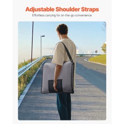 Taitettava lattiatyyny selkänojalla teräsrunko vaahtomuovipehmuste 6 asentoa harmaa