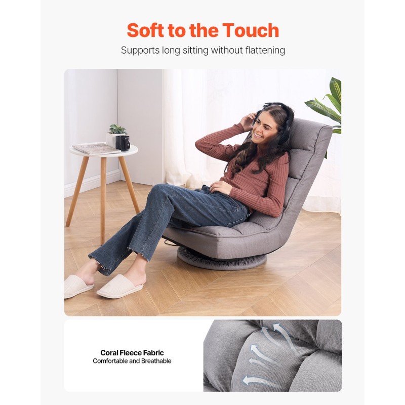 Kääntyvä lattianojatuoli teräsrunkoinen neliasentoinen säädettävä selkänoja tiivis pehmuste kokoon taitettava