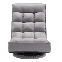 Kääntyvä lattianojatuoli teräsrunkoinen neliasentoinen säädettävä selkänoja tiivis pehmuste kokoon taitettava