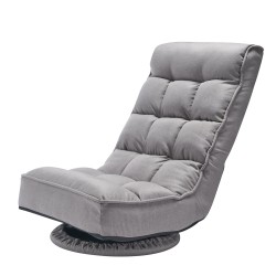 Kääntyvä lattianojatuoli teräsrunkoinen neliasentoinen säädettävä selkänoja tiivis pehmuste kokoon taitettava