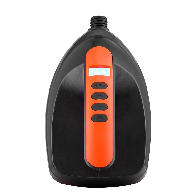 Sähkökäyttöinen muovinen ilmapumppu SUP-laudoille 12V digitaalinäytöllä 20 PSI