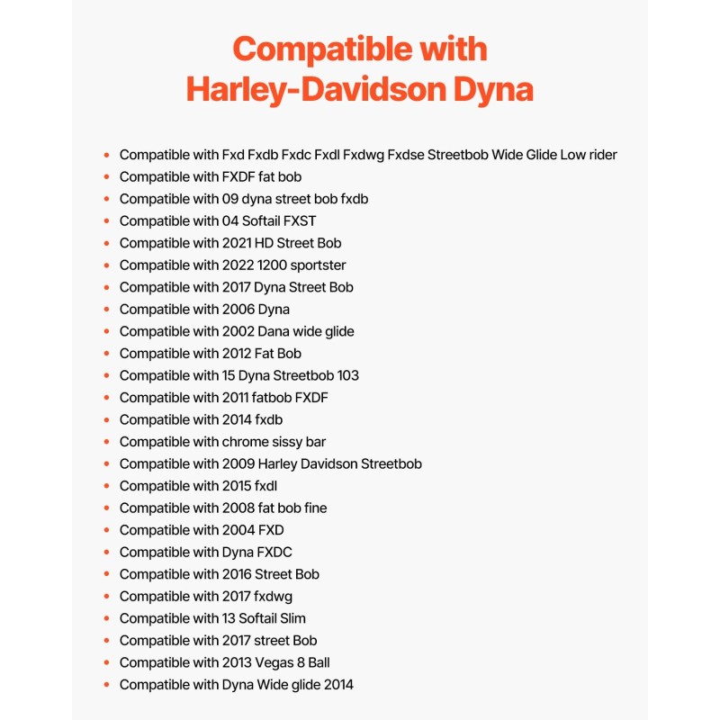 Moottoripyörän matkustajan selkänoja irrotettava vesitiivis keinonahka 730 mm Harley-Davidson Dana yhteensopiva