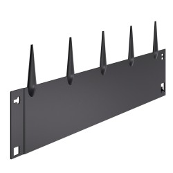 Nurmikon reunussetti sinkitty teräs 5 kpl 990 mm 127 mm musta