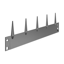 Reunalista galvanoitu teräs 76 mm korkeus 5 kpl tummanharmaa taipuisa nurmikolle