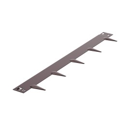 Nurmikon ja puutarhan reunalista sinkitty teräs 76 mm 5 kpl