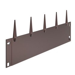 Teräsreunus galvanoitu 5 kpl 990 mm taivutettava ruskea piikki 80 mm puutarhaan