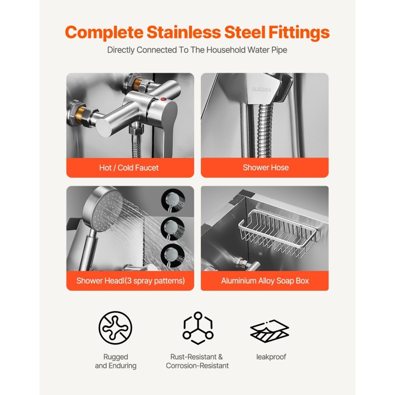 Pesuallas ruostumatonta terästä lemmikeille 96,5 cm kantavuus 100 kg oikeanpuoleisella ovella