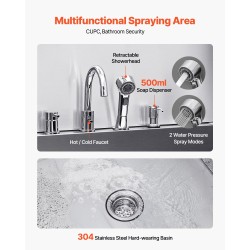 Koiranpesuallas 304 ruostumaton teräs vasen ovi 200 kg kantavuus