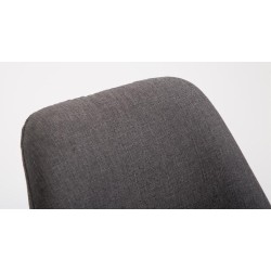 Tyylikäs baarijakkara-pari tammirungolla ja verhoilulla, 2 kpl