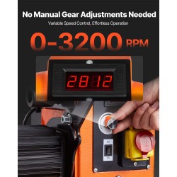 Puusorvi 1100W harjaton tasavirtamoottori valurautarunko työpöytä 406x1020mm