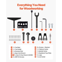 Puusorvi 1100W harjaton tasavirtamoottori valurautarunko työpöytä 406x1020mm