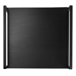 Minijääkaapin alusta metallirungolla ja massiivipuulevyllä kaksi vesitiivistä laatikkoa kääntyvillä pyörillä