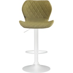 Tyylikäs korkkikankainen baarijakkara säädettävällä korkeudella, 2 kpl setti