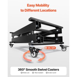 Sähköinen nostopöytä hiiliteräsrunko korkeussäädettävä 200–710 mm 150 kg